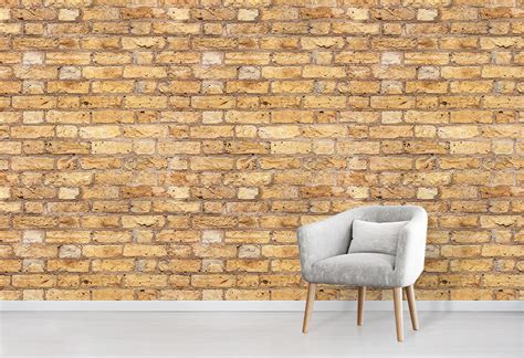 Brickwork Effect Wallpaper