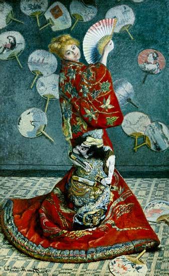Madame Monet Im Kimono La Japonaise Claude Monet Als Kunstdruck Oder Gemälde