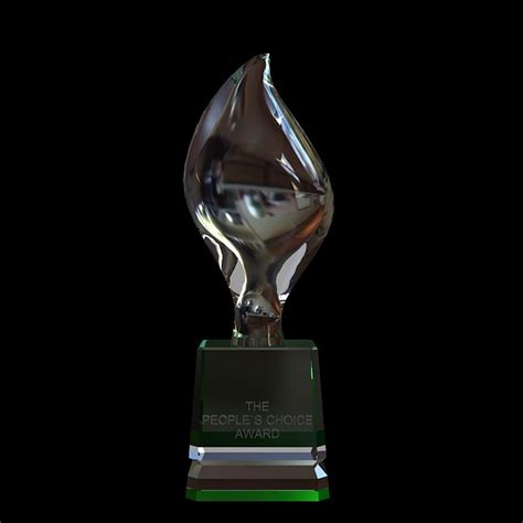 Peoples Choice Award Trophy 3d Model Cgtrader