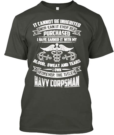 Navy Corpsman Popular Tagless Tee T Shirt In T Shirts From Mens