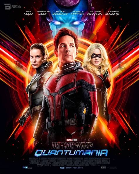 Ant Man And The Wasp Quantumania Fan Poster Ant Man Fan Art