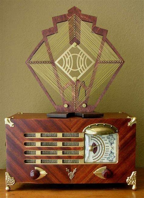 Pin By Jerry Piotrowski On Radio Art Deco Furniture Art Deco