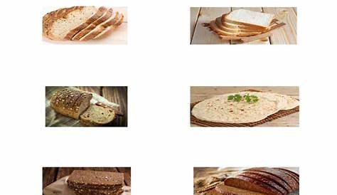 Different types of bread worksheet | Different types of bread, Types of
