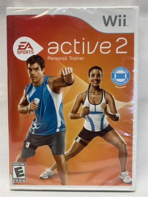 Ea Sports Active 2 Personal Trainer For Wii Enhance Workout Heart Monitor Ebay