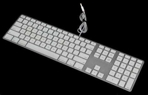 Apple A1243 Wired Usb Aluminum Imacmac Computer Keyboard Ebay