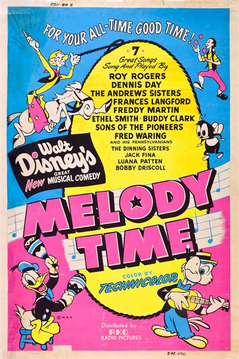 Melody Time (1948) - Posters — The Movie Database (TMDb)