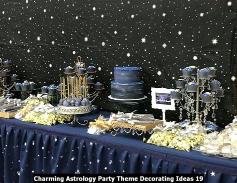 Charming Astrology Party Theme Decorating Ideas Sweetyhomee Party