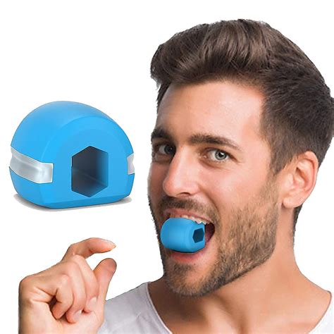 buy aruzen jawline exerciser with 2 biting strips free face and neck exerciser define your