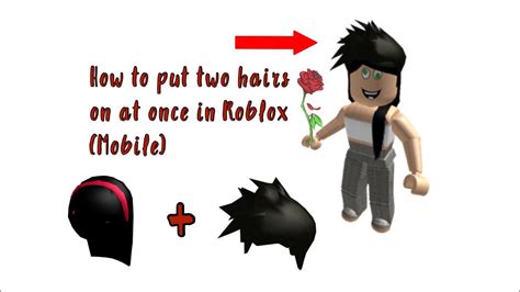 How to retexture on roblox 15 steps with pictures wikihow. Tutorial On How To Put Two Hairs At Once | (ROBLOX) - YouTube