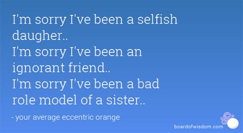 Sorry Sister Quotes Quotesgram