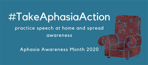 2020 Aphasia Awareness Month The National Aphasia Association