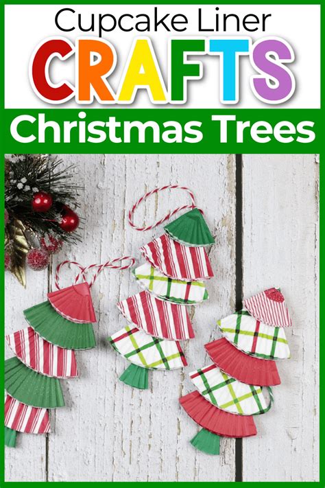 Easy Cupcake Liner Christmas Tree Craft For Kids Life Over Cs
