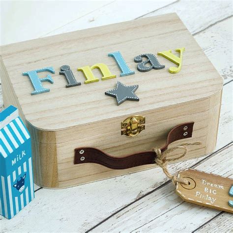 Personalised Memory Keepsake Box Boy Memory Box Etsy Boy Keepsake