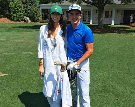 Rickie Fowlers Girlfriend Wearing A Masters Caddy Jumpsuit Golfwrx