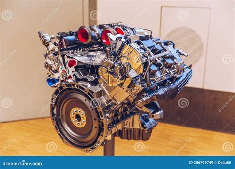 Powerful Engine Of A Car Internal Design Of Engine Car Engine Part