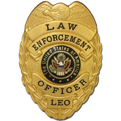 435 Law Enforcement Officer Badge Set Maxarmory