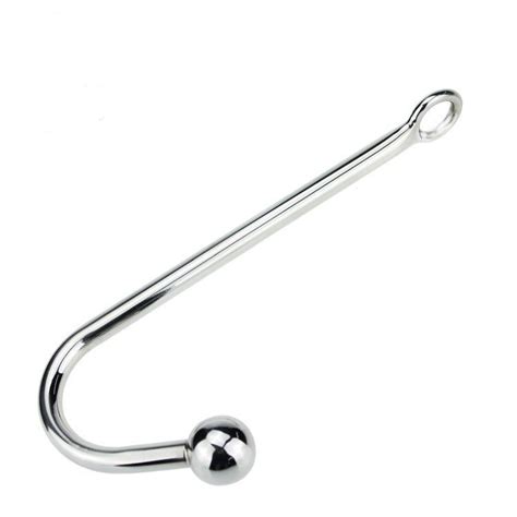 30 240mm Stainless Steel Anal Hook Anal Metal Plug Butt Plug With