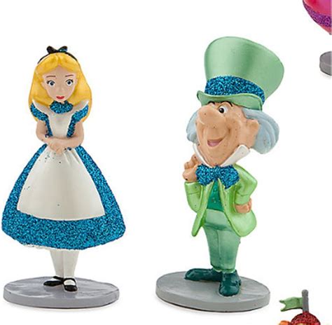 Alice In Wonderland Figure Play Set Disney Toy Play Set