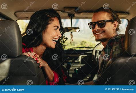 Happy Couple On Road Trip Stock Photo Image Of Summer 151402790