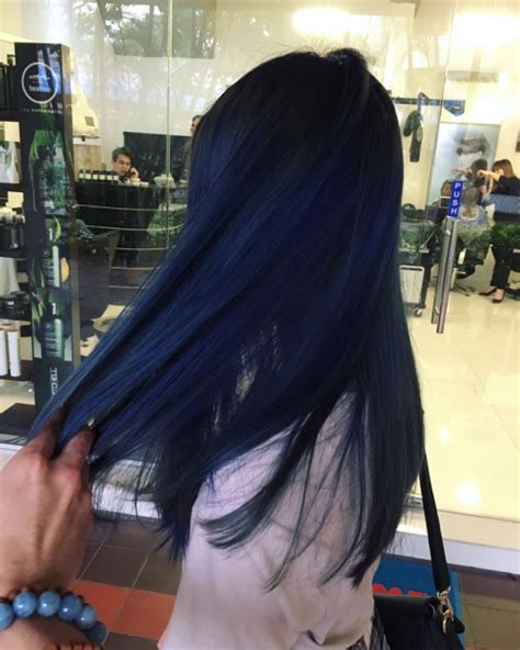 It looks more dark in regular lighting because my hair wasn't bleached too light. Pin on Hair