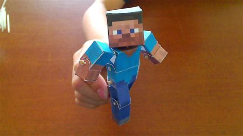 How To Make A Minecraft Papercraft Bendable Steve Trò Chơi 79