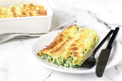 Cannelloni met Kip Ricotta en Spinazie recept