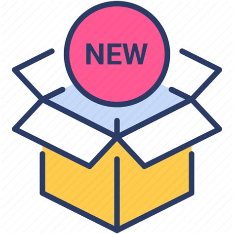 Box Commerce New Offer Package Product Icon Shopping Icon