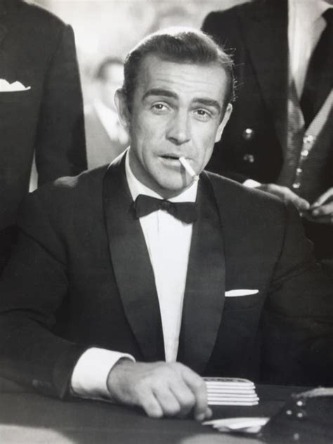 No, from russia with love, goldfinger, thunderball, you only live twice, diamonds are forever. Sean Connery - iconic portrait as JAMES BOND in "Dr.No ...