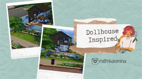 Dollhouse Inspired The Sims 4 Speed Build Youtube