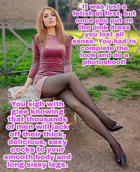Pin By P On Female Transformation Humiliation Captions Girly Captions Male To Female