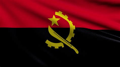 Angola Flag Flag Wallpaper High Definition High Quality Widescreen