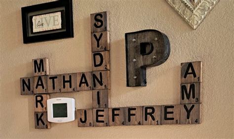Large Diy Scrabble Tiles The Easy Way Leap Of Faith Crafting
