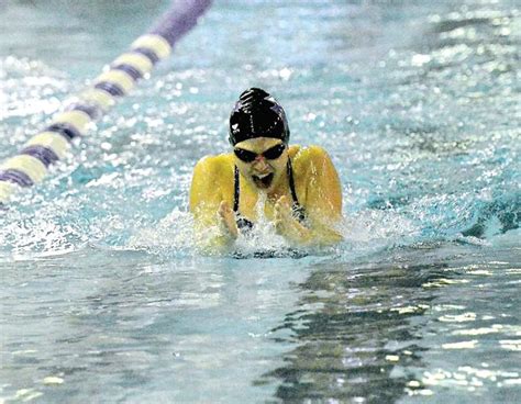 Ladycat Swimmers Compete At State Estes Park Trail Gazette