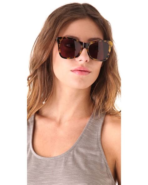 Karen Walker Perfect Day Sunglasses In Brown Lyst