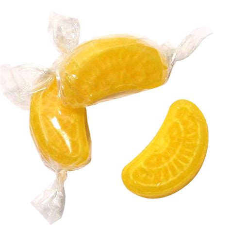 Lemon Slices Hard Candy • Wrapped Candy • Bulk Candy • Oh Nuts®