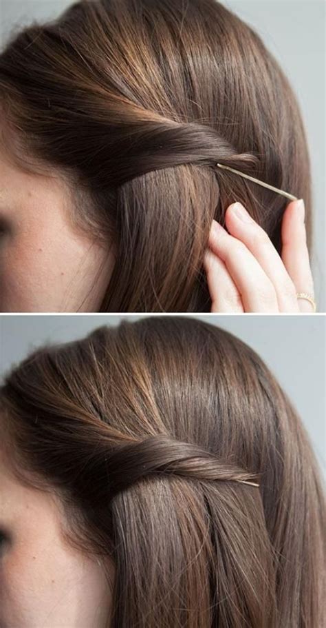 Simple Trick From Bobby Pins Easy Hairstyles Hair Hacks Hair Styles