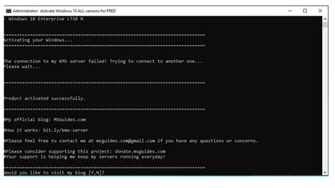 Windows 10 Batch File How To Activate Windows 10 Without Product Key