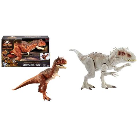 Buy Jurassic World Camp Cretaceous Colossal Carnotaurus Toro Dinosaur Action Figure With Eating