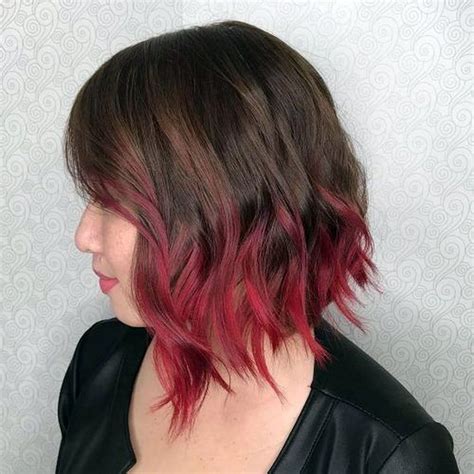 Brown To Red Ombre Short Hair Fashionblog