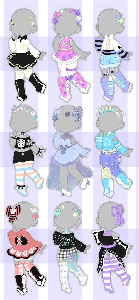 Pastel Outfit Adopts Closed By Spookiigalaxii On Deviantart