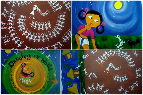 Easy Indian Warli Art For Kids Artsy Craftsy Mom