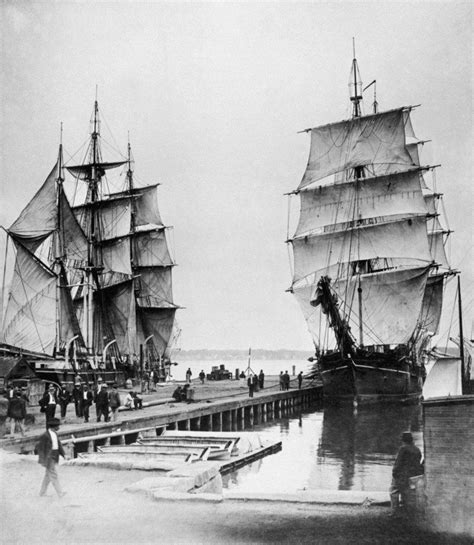 Whaling Ships Of New Bedford Massachusetts Sailing Old Sailing