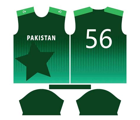Pakistan Cricket Team Sports Kid Design Or Pakistan Cricket Jersey