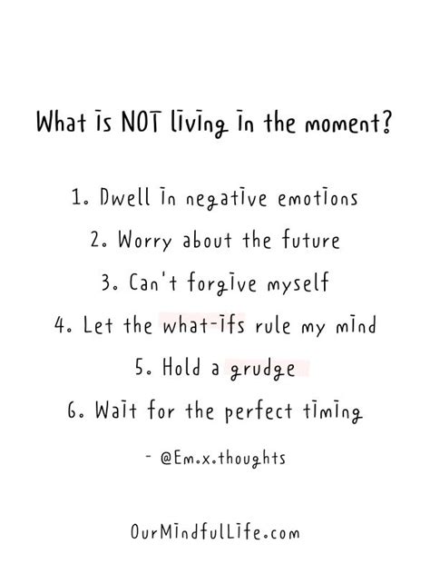 36 Live In The Moment Quotes To Embrace Life Whole Heartedly