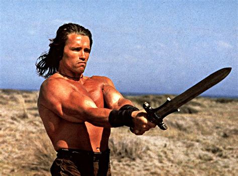 Conan The Barbarian 1982 Arnold Schwarzenegger James Earl Jones Max Von Sydow Sandahl