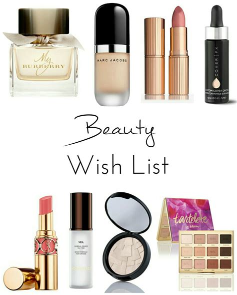 Beauty Wish List Diane Elizabeth
