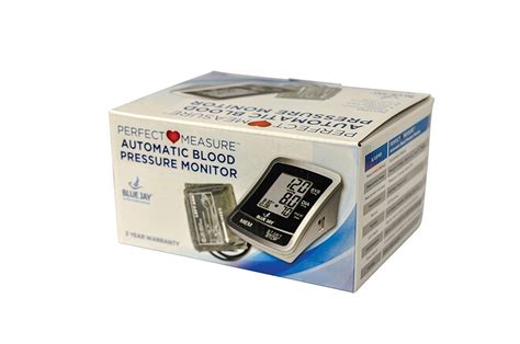 2 Pack Blue Jay Perfect Measure Automatic Lcd Blood Pressure Monitor 1