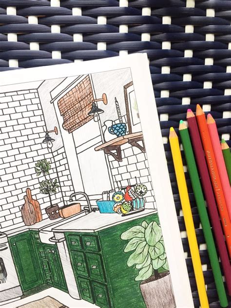 These designs are very popular among colorists because they feature you can download these pages and offer them to your family and friends. Interior Design Coloring Book - The Inspired Room - The ...