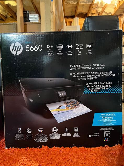 Hp Envy 5660 All In One Aio Multifunction Printer Black Robinwood
