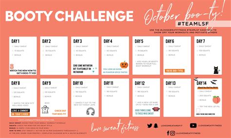 2021 2 weeks shred challenge. Weekly Workout Schedule | Love sweat fitness, Weekly ...